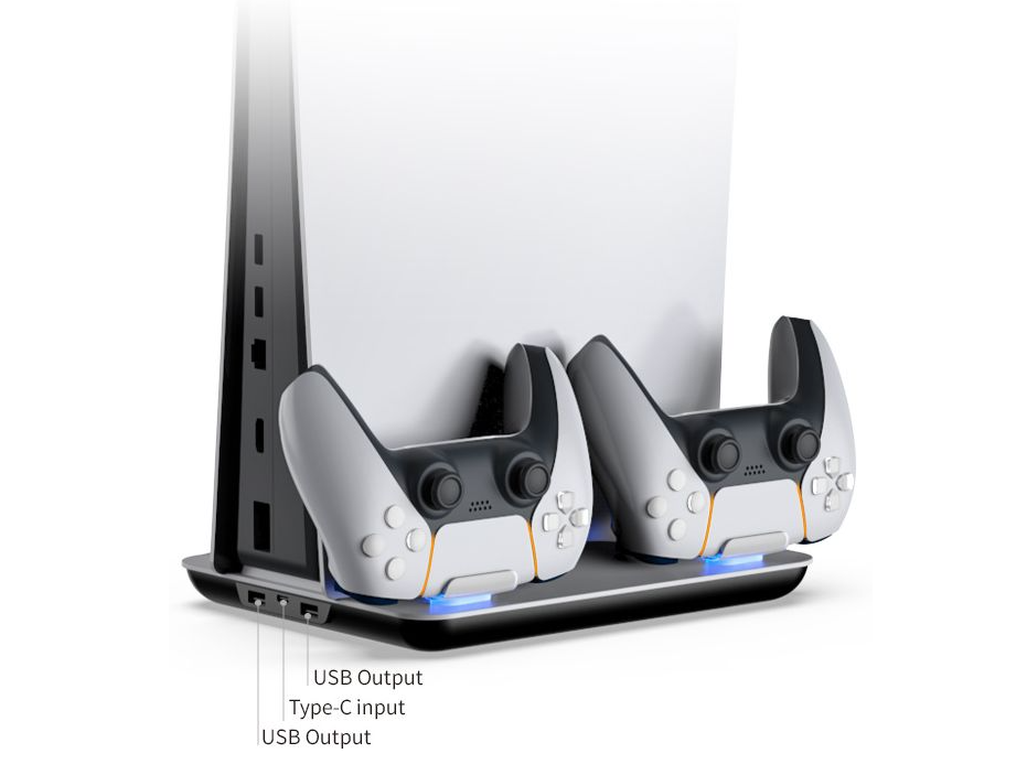 Охлаждающая док-подставка для PlayStation 5 Dobe TP5-05102